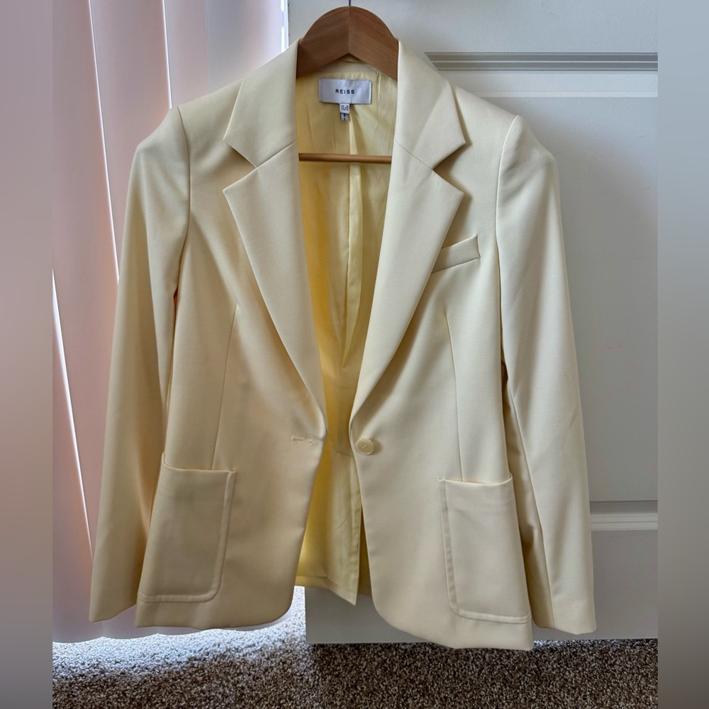 Women's Yellow Blazer - Picture 1 of 4